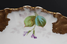 Load image into Gallery viewer, Limoges France Antique Hand Painted Floral Plate - 13"