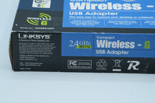 Load image into Gallery viewer, Linksys WUSB54GC Compact Wireless-G USB Adapter (2.4GHz, 802.11g) – New in Box