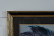 Load image into Gallery viewer, Large Framed Lion Portrait Wall Art – Majestic Wildlife Print in Black & Gold Frame – 31.25 x 41.5