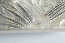 Load image into Gallery viewer, Ottaviani Italian Silver Plate Lion Mantel Clock Neiman Marcus Exclusive