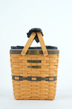 Load image into Gallery viewer, Longaberger Collectors Club Charter Member Basket with Padded Handle 1996 1998 1999