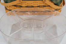 Load image into Gallery viewer, Longaberger Traditions Collection Generosity Basket with Lid, Liner & Protector (1999 Edition)