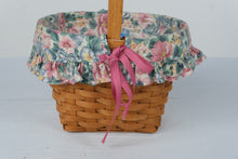 Load image into Gallery viewer, Longaberger 1993 Mothers Day Basket Floral Liner Protector 12904