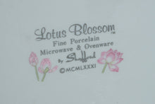 Load image into Gallery viewer, Stafford “Lotus Blossom” Fine Porcelain Fluted Serving Dish – 10.25" Round • 1981