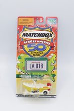 Load image into Gallery viewer, Matchbox Across America 50th Birthday Series Louisiana Raft Boat LA 018 – Sealed (Mattel 97544)