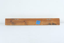 Load image into Gallery viewer, Vintage Folk Art Wood Peg Rack Love Hearts Pineapple House 28 Inch
