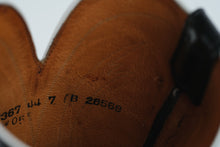 Load image into Gallery viewer, Lucchese 1883 N7367 Black Exotic Leather Shooting Star Cowboy Boots 7B