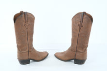 Load image into Gallery viewer, Lucchese Handmade L7823 Brown Leather Western Cowboy Boots Womens 6 5 B