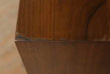 Load image into Gallery viewer, Mid Century Modern Walnut 7 Drawer Dresser Brass Hardware 64 Inch