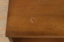 Load image into Gallery viewer, Mid Century Modern Walnut Nightstand by Bassett Gala Collection Single Drawer Open Shelf
