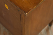 Load image into Gallery viewer, White Furniture Co MCM Solid Wood Nightstand 3 Drawer Bedside Table