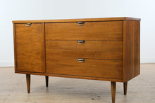Load image into Gallery viewer, Mid Century Modern Bassett Buffet Server Credenza in Walnut