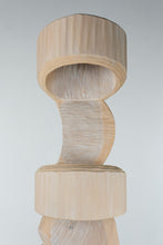 Load image into Gallery viewer, Michael Joerling Monumental Hand Carved Wood Sculpture Organic Modern Contemporary 86 Inch