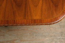 Load image into Gallery viewer, Councill Craftsmen Style Mahogany Double Pedestal Dining Table with 8 Chippendale Chairs