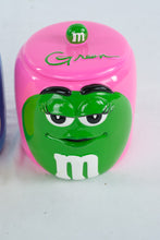 Load image into Gallery viewer, M and M Character Cookie Jar Set Yellow and Green Galerie 2003