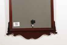 Load image into Gallery viewer, Mahogany Chippendale Mirror with Broken Arch and Center Finial - 25" x 45"