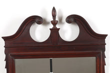 Load image into Gallery viewer, Mahogany Chippendale Mirror with Broken Arch and Center Finial - 25" x 45"