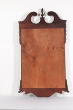 Load image into Gallery viewer, Mahogany Chippendale Mirror with Broken Arch and Center Finial - 25" x 45"