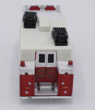 Load image into Gallery viewer, Matchbox Houston Fire Dept. Heavy Rescue Truck (Mack Auxiliary Power Truck, 1:64 Diecast, 1991 Release)