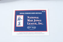 Load image into Gallery viewer, American Mahjong Set 166 Tiles Racks Pushers Quilted Carrying Bag