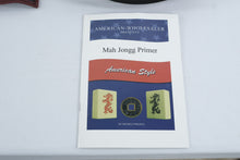 Load image into Gallery viewer, American Mahjong Set 166 Tiles Racks Pushers Quilted Carrying Bag