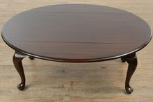 Load image into Gallery viewer, Henkel-Harris Genuine Mahogany Queen Anne Drop-Leaf Coffee Table