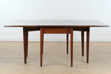 Load image into Gallery viewer, Vintage Mahogany Gateleg Drop Leaf Dining Table with Dual 24 Inch Leaves