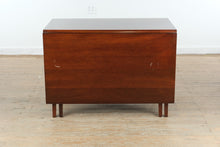 Load image into Gallery viewer, Vintage Mahogany Gateleg Drop Leaf Dining Table with Dual 24 Inch Leaves