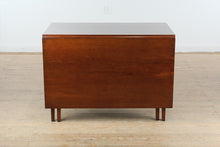 Load image into Gallery viewer, Vintage Mahogany Gateleg Drop Leaf Dining Table with Dual 24 Inch Leaves