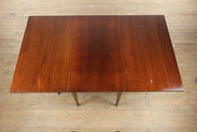 Load image into Gallery viewer, Vintage Mahogany Gateleg Drop Leaf Dining Table with Dual 24 Inch Leaves