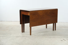 Load image into Gallery viewer, Solid Mahogany Drop Leaf Dining Table with Swing-Out Support Legs