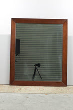 Load image into Gallery viewer, Mahogany Framed Mirror - 33" x 39"