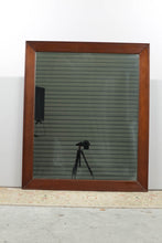 Load image into Gallery viewer, Mahogany Framed Mirror - 33" x 39"