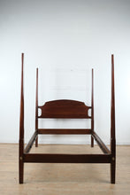 Load image into Gallery viewer, Solid Mahogany Pencil Post Bed Frame
