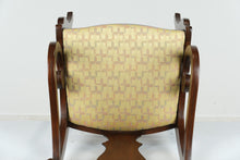Load image into Gallery viewer, Mahogany Tall Arm Saber Legged Chair - Tell City