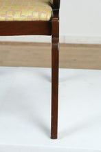 Load image into Gallery viewer, Mahogany Tall Arm Saber Legged Chair - Tell City