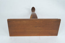 Load image into Gallery viewer, Mahogany Wall Shelf with Turned Bracket Traditional Display Shelf