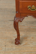 Load image into Gallery viewer, Mahogany Lowboy Dresser with Ball & Claw Feet – Chippendale Style