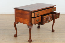Load image into Gallery viewer, Mahogany Lowboy Dresser with Ball & Claw Feet – Chippendale Style