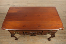 Load image into Gallery viewer, Mahogany Lowboy Dresser with Ball & Claw Feet – Chippendale Style