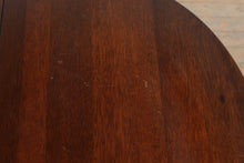 Load image into Gallery viewer, Vintage Mahogany Flip-Top Console Game Table