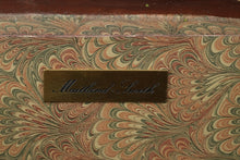 Load image into Gallery viewer, Maitland Smith Leather Bound Book Box Storage Table with Hidden Compartment
