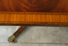 Load image into Gallery viewer, Maitland-Smith Mahogany Double Pedestal Dining Table with 6 Chairs - Online Only