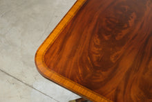Load image into Gallery viewer, Maitland-Smith Mahogany Double Pedestal Dining Table with 6 Chairs - Online Only