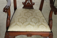 Load image into Gallery viewer, Maitland-Smith Mahogany Double Pedestal Dining Table with 6 Chairs - Online Only