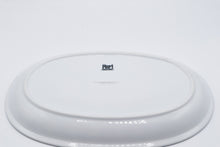 Load image into Gallery viewer, Pier 1 Mandarin Blue White Oval Serving Platter 13.5 x 9