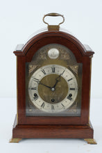 Load image into Gallery viewer, Elliott Westminster Chime Mantel Clock Tempus Fugit 8-Day Lever Wind Wood Case England