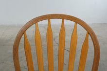 Load image into Gallery viewer, Pair of Vintage Maple Windsor Bow Back Dining Chairs – Honey Finish