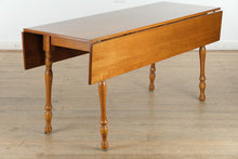 Load image into Gallery viewer, Maple Drop-Leaf Dining Table by Nichols & Stone – Versatile and Stylish