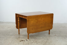 Load image into Gallery viewer, Vintage Taylor-Jamestown Solid Maple Drop Leaf Dining Table